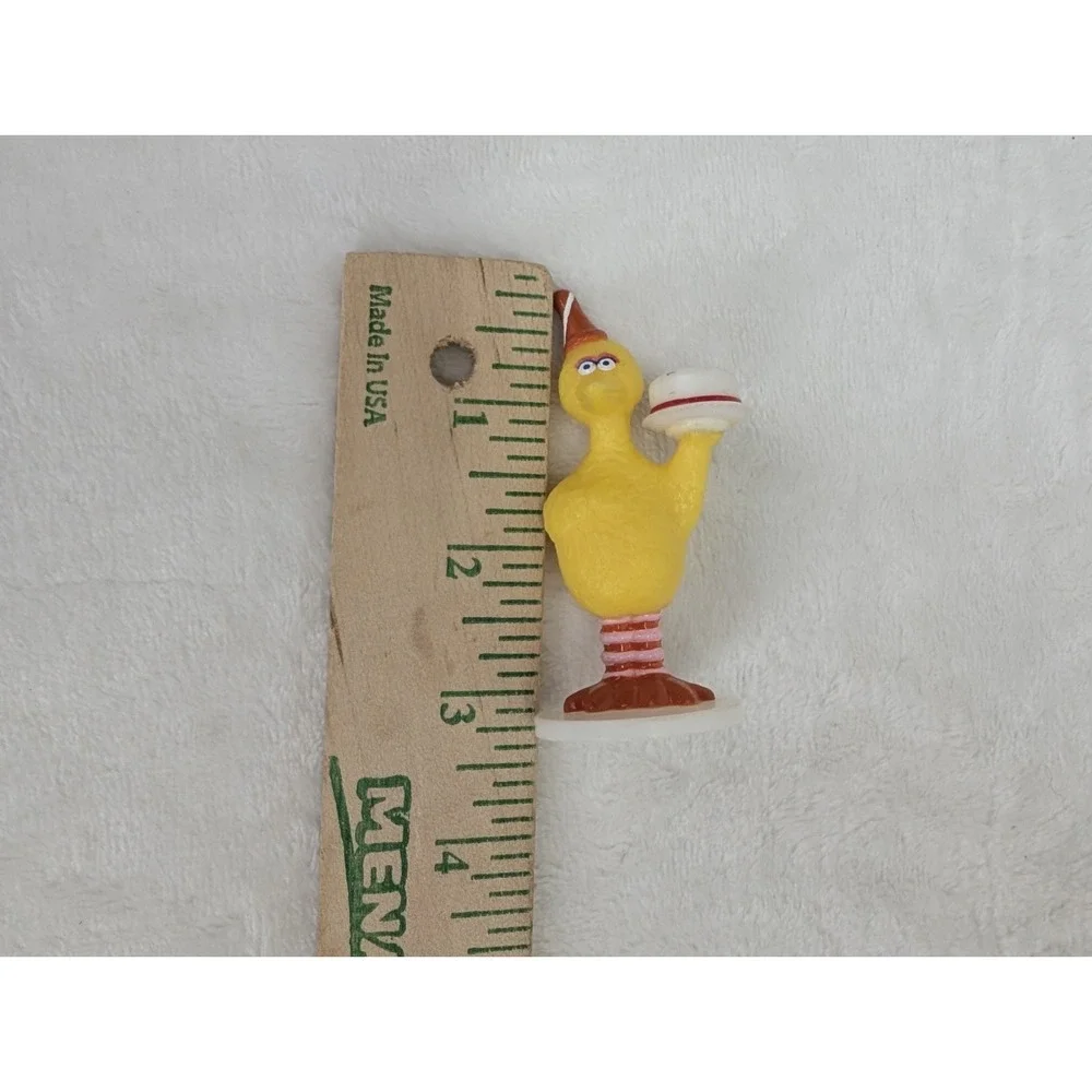 Vintage Wilton Sesame Street Cake Toppers Bert Ernie Cookie Monster Big Bird 80s